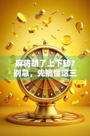 麻将胡了上下转？别急，先搞懂这三步走逻辑！